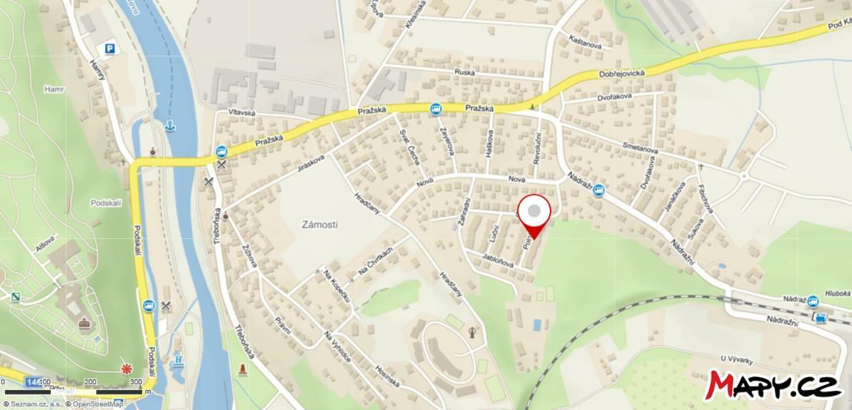 Apartmán Polní 930 Apartman Hluboká nad Vltavou Kültér fotó